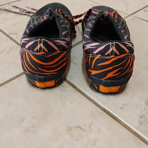 Vans ComfyCush Old Skool Project Cat Tiger Fade Black - Picture 5 of 8